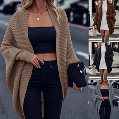 ヨーロッパとアメリカの国境を越えたアマゾン AliExpress 爆発婦人服エレガントなファッション爆発ニット秋と冬のセーターカーディガン