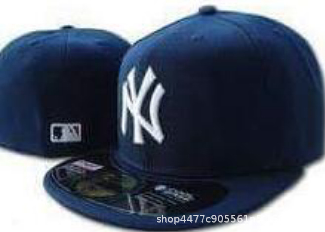 Sombreras de béisbol totalmente cerradas para hombres no ajustables, sombreros de baile callejero totalmente cerrados, sombreros de borde plano, sombreros de tamaño americano