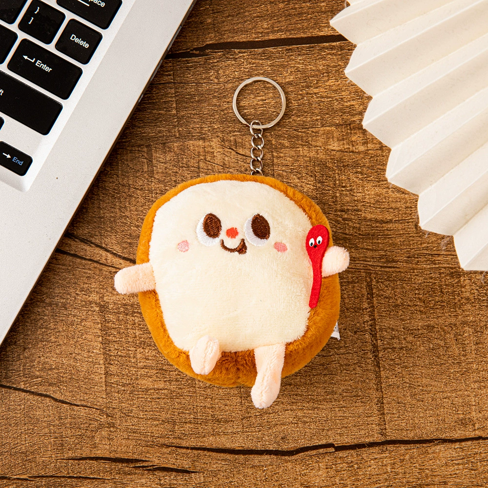Cute creative pendant, backpack for beloved, plush keychain, wholesale