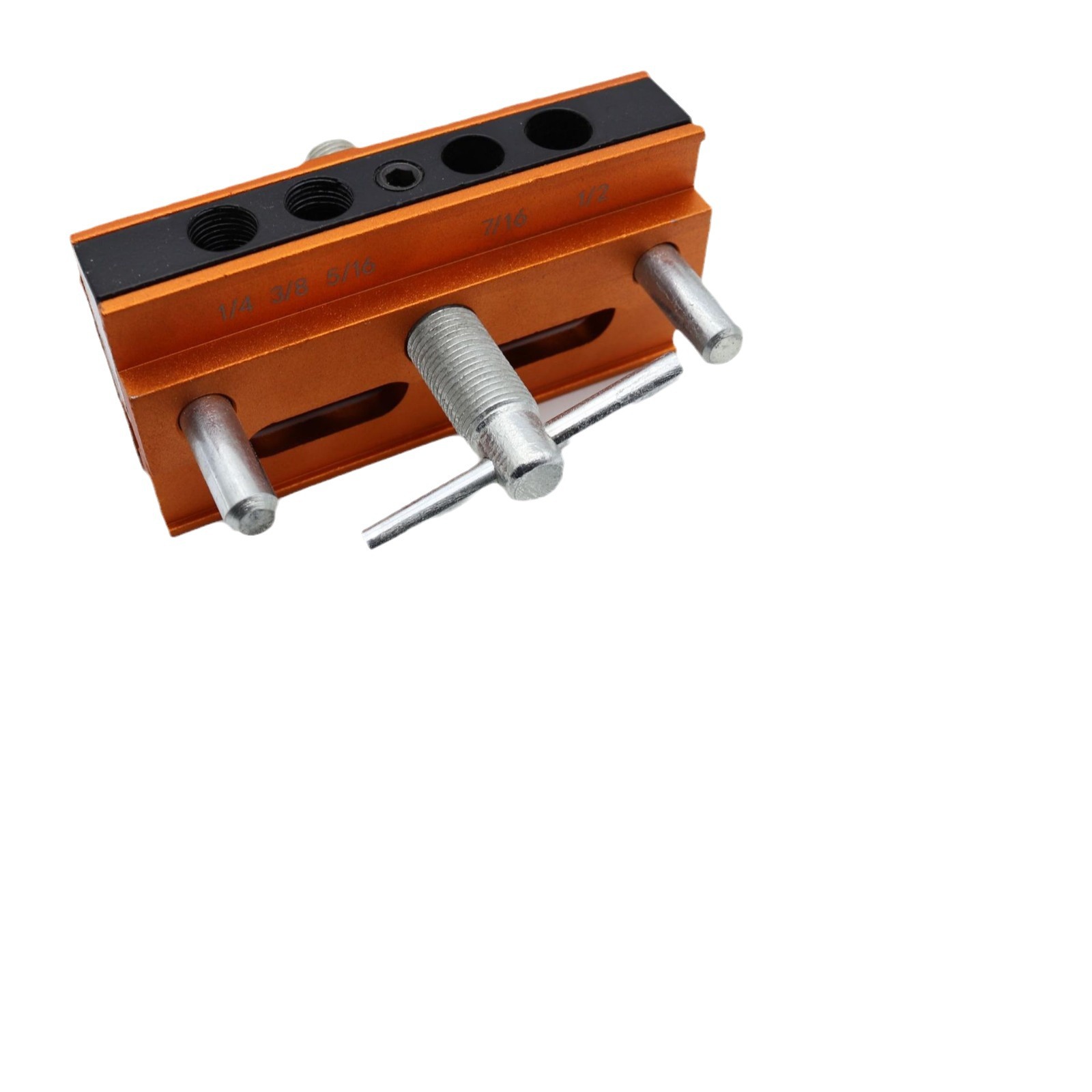 Heavy-duty carpintería punzón localizador de carpintería oblicuo agujero localizador autocentrado pin agujero recto taladro accesorio traje