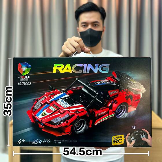 Compatible with Lego Remote Control Mechanical Racing Small Particle Building Blocks Pull Back Motorcycle Military Assembly Model Kidsren's Toys