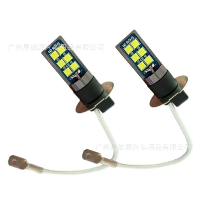 Avtomobil LED Duman Fənəri 24V 12V H3 3030 12SMD Yüksək Güclü