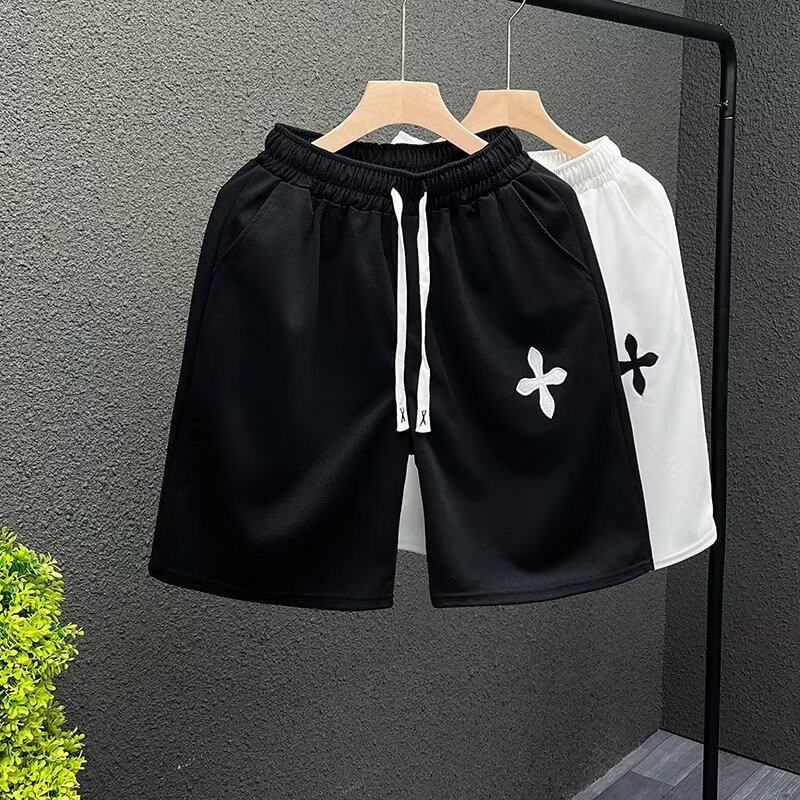Premium Men's Casual Breathable Loose Fit Summer Striped Knee-Length Outdoor Shorts_viptrois.com
