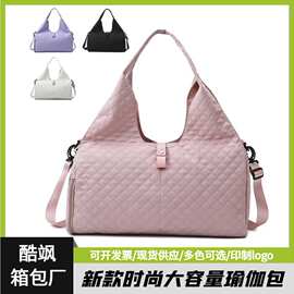 健身包女大容量运动瑜伽包单肩手提袋外出旅行背包耐磨登机包批发