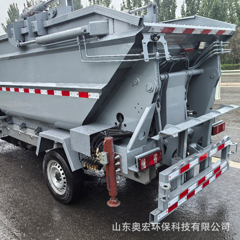 New Energy Chery Small Bucket-Type Leak-Proof Garbage Truck Sanitation Cleaning Vehicle Pure Electric Self-Loading and Unloading Garbage Truck