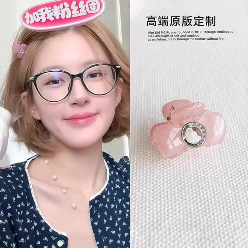 超可爱韩系简约蝴蝶结小狗发夹简约卡通童趣时尚百搭刘海前额发夹|undefined