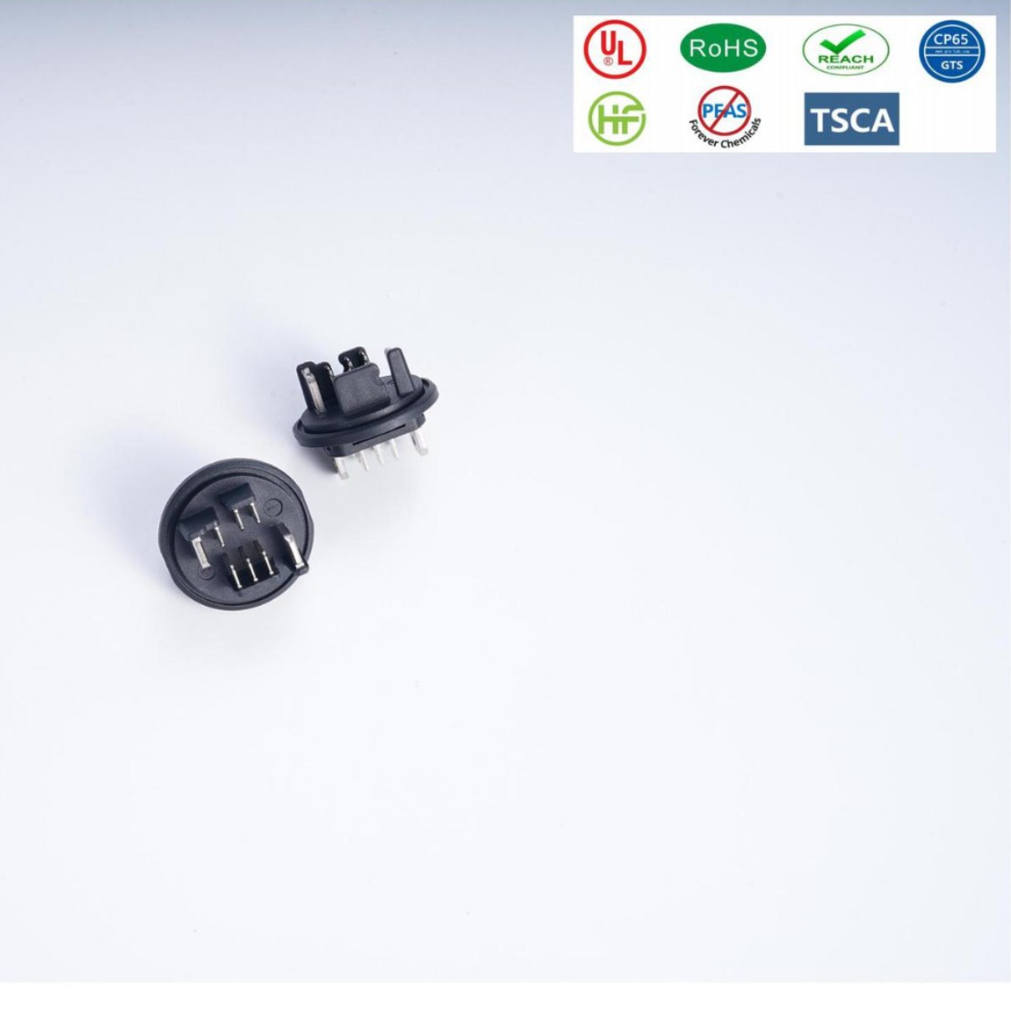 Source Manufacturer Non-Standard Round High Current Connector Electric Two-Wheeler Scooter Bicycle Mountain Bike