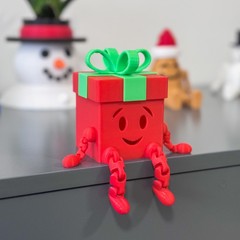 跨境爆款 Movable Christmas gift 多种可活动关节的节日礼物