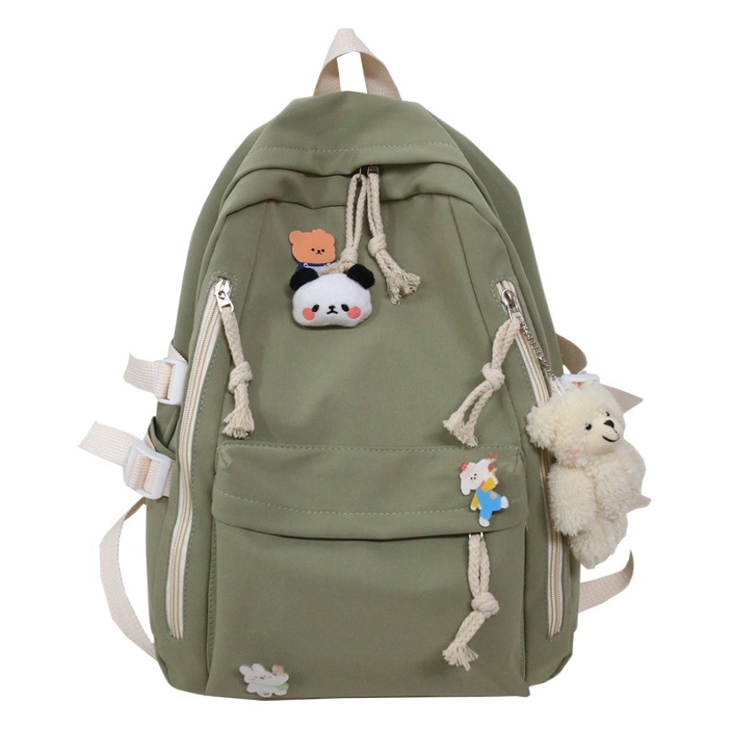 2021 Nueva mochila linda de gran capacidad de estilo coreano para estudiantes de secundaria Mochila japonesa para estudiantes universitarios femeninos