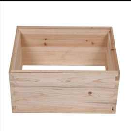 【批发出口】养蜂工具专用松木杉木蜂箱继箱圈朗式10框蜂箱配件
