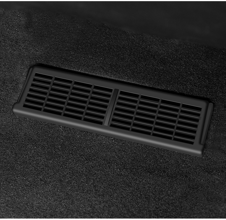 Suitable for the New Version of Model 3/Y/Yl Tesla Under-Seat Air Outlet Protective Cover to Prevent Foreign Objects from Entering the Interior