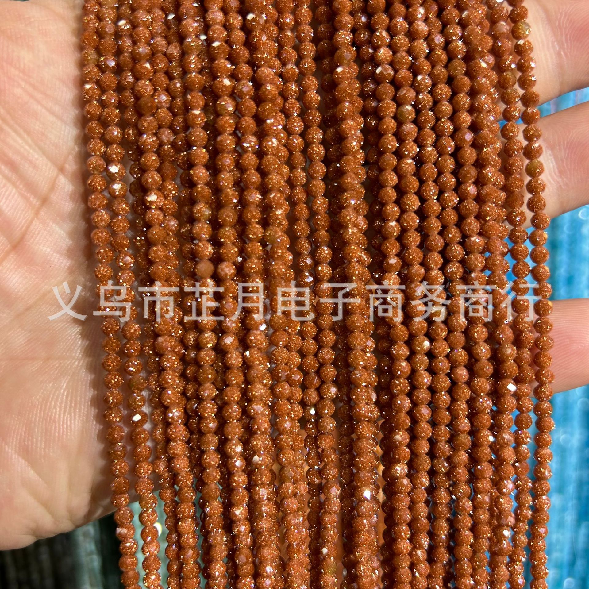 Pequeñas cuentas 2mm3mm4mm facetas todo tipo de ágata Cristal de piedra natural granos sueltos DIY joyería pulsera collar