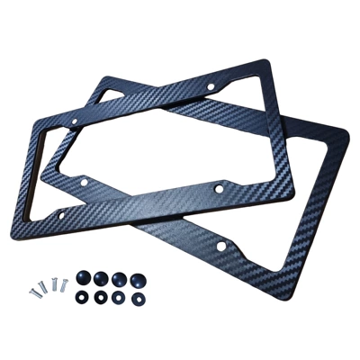 License Plate Frame Plastic Abs Carbon: License plate holder/license plate holder