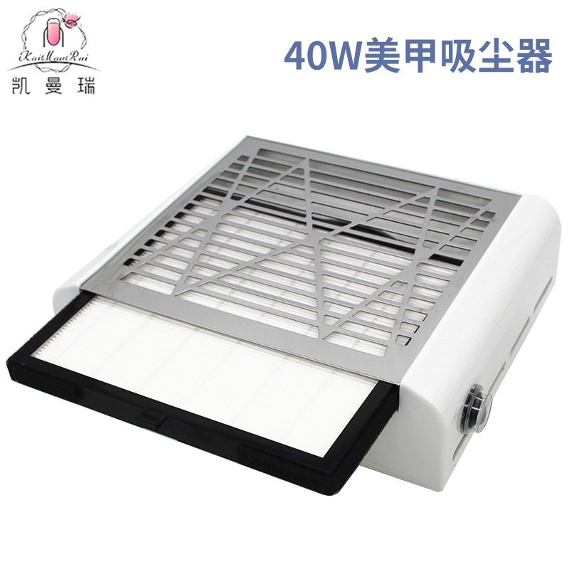 Aspirador de uñas transfronterizo Máquina de polvo de uñas japonesa 80w filtro de alta potencia para uñas aspiradoras extraídas