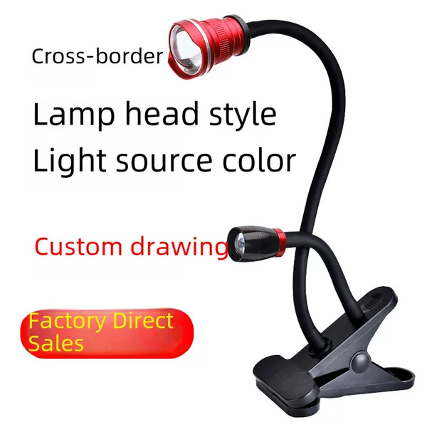 Light Rod Tip Light, Raft Fishing Light, Sea Fishing Light, Zoomable USB Rechargeable Night Fishing Light, Strong Light, High Power, Super Bright Outdoor Light