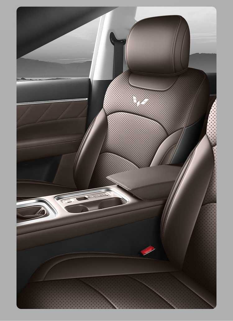 2026 Wuling Starlight 560 seat covers, new energy vehicle seat cushions, all-inclusive, four-season universal, perforated leather seat covers