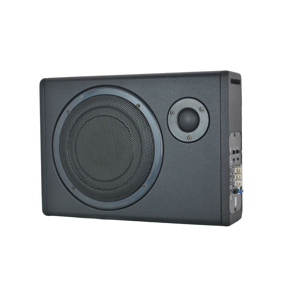 Tiger-print 8-inch car audio ultra-thin subwoofer 12V with treble active car seat modified speaker
