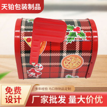 东莞制罐厂家圣诞礼品邮箱信箱罐节日礼盒马口铁异型罐