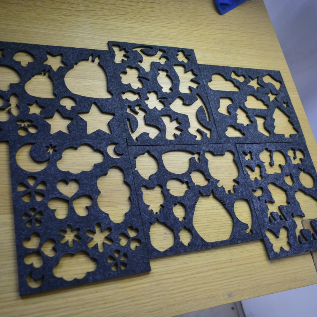 羊毛毡戳戳乐手工DIY工具配件针毡模具模板模型礼品手工制作