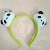 Зелёный (панда, цветы)