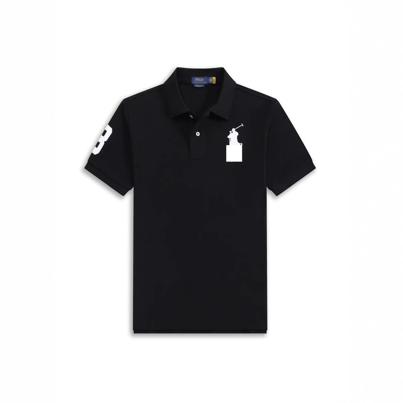 Cross-Border Ralph Lauren Embroidered Polo Shirt for Men, New Summer Business Short-Sleeve T-Shirt, American Trendy Brand Men's Clothing