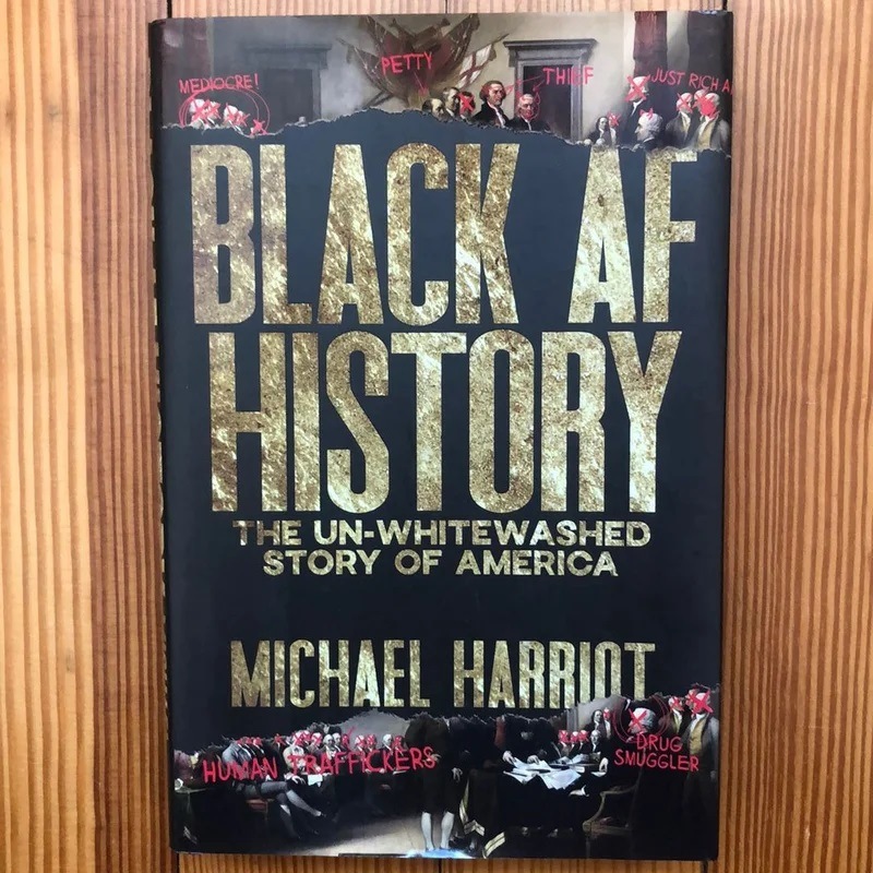 20025跨境 Black Af History 亚马逊真正的历史书本阅读本|undefined