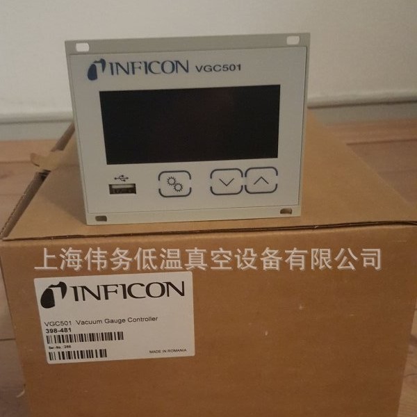 INFICON Balzers VGC 501 Vacuum Gauge Controller 398-481