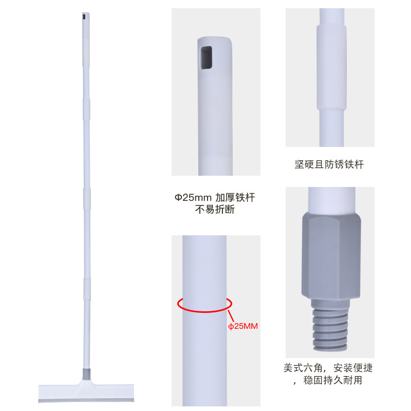 浴室床ブラシ、長柄硬毛両用床ブラシ、キッチントイレタイル掃除、浴室床ブラシ、ワイパー|undefined