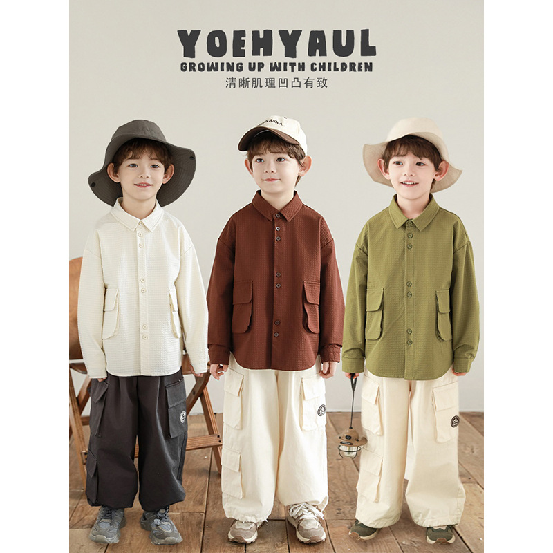Retro long-sleeve for boys