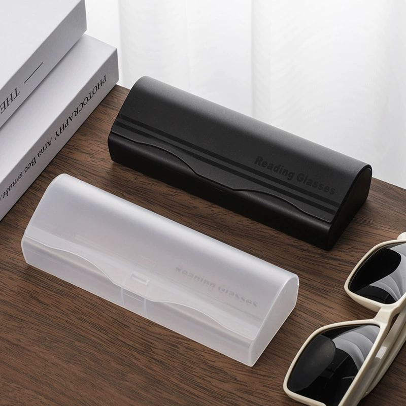 Пластиковые очки Коробка солнцезащитные очки Коробка для хранения черные портативные новые коробки для миопии очки очки для глаз