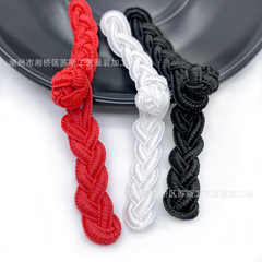 Susu Braided Button Festive Decoration Wedding Invitation Button Chinese Red Festive Supplies Nylon Braided Button Cheongsam Children's Clothing Button