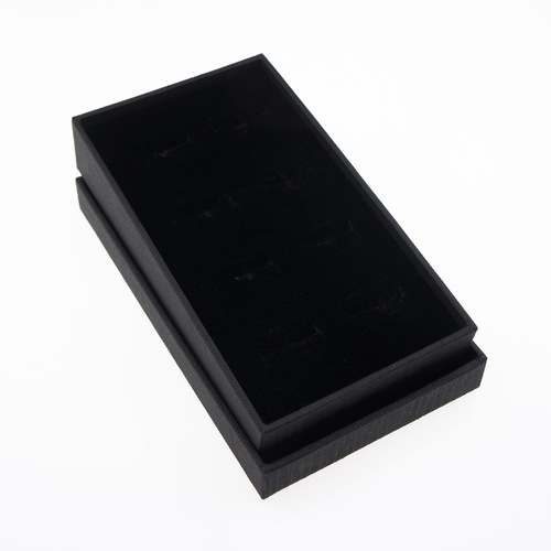 Dali Gift Box Four/ Six Pair Set Cufflink Set Box Men's Black Accessory Display Box Jewelry Box