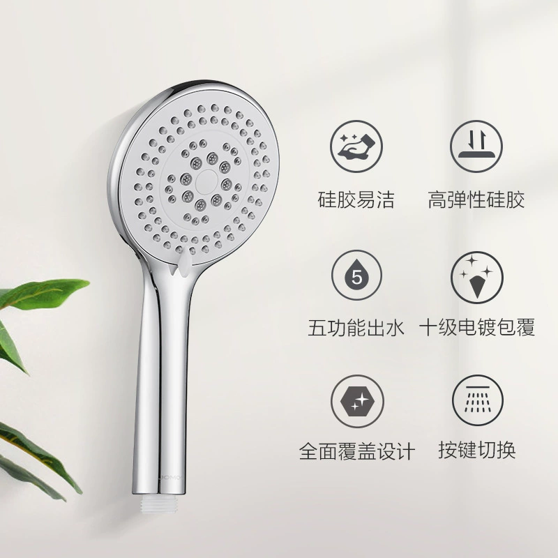 JOMOO Handheld Showerhead - Home Bathroom Multi-Function Rain Shower, S176025, 5 Water Spray Modes