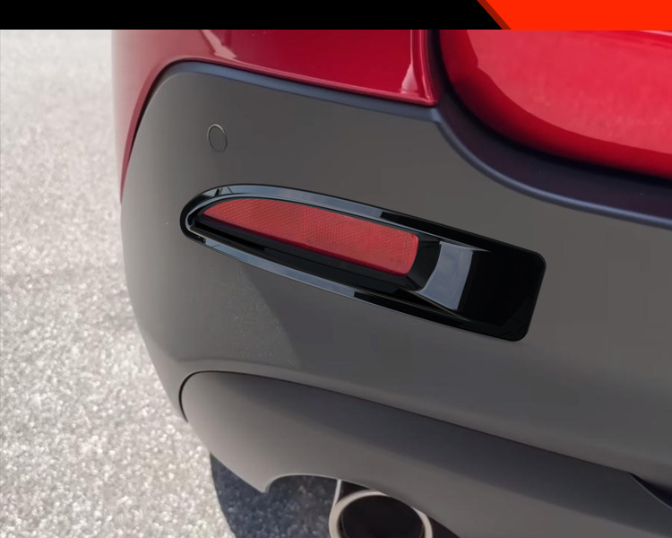 Suitable for Mazda 26 Models Cx-5 Modified Rear Bumper Fog Light Decorative Frame Abs Car Exterior Accessories