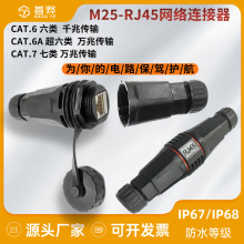 �����ˮ�B����M25���ʽRJ45�W���W�jͨ���O�䌒��ˮ���^�pͨ�^