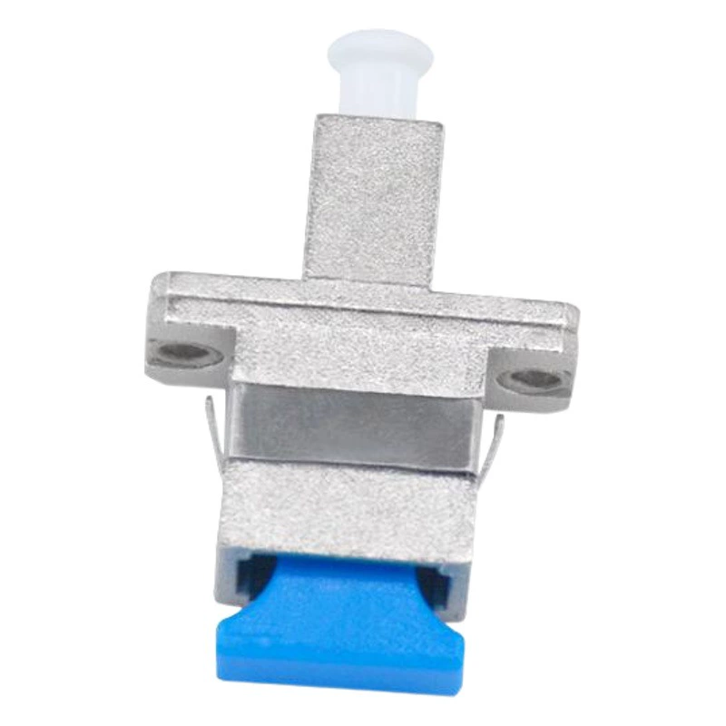 SC-LC волоконная муфта симплексный металлический волоконный фланец LC одномодовый оптоволоконный адаптер оптовая продажа с завода