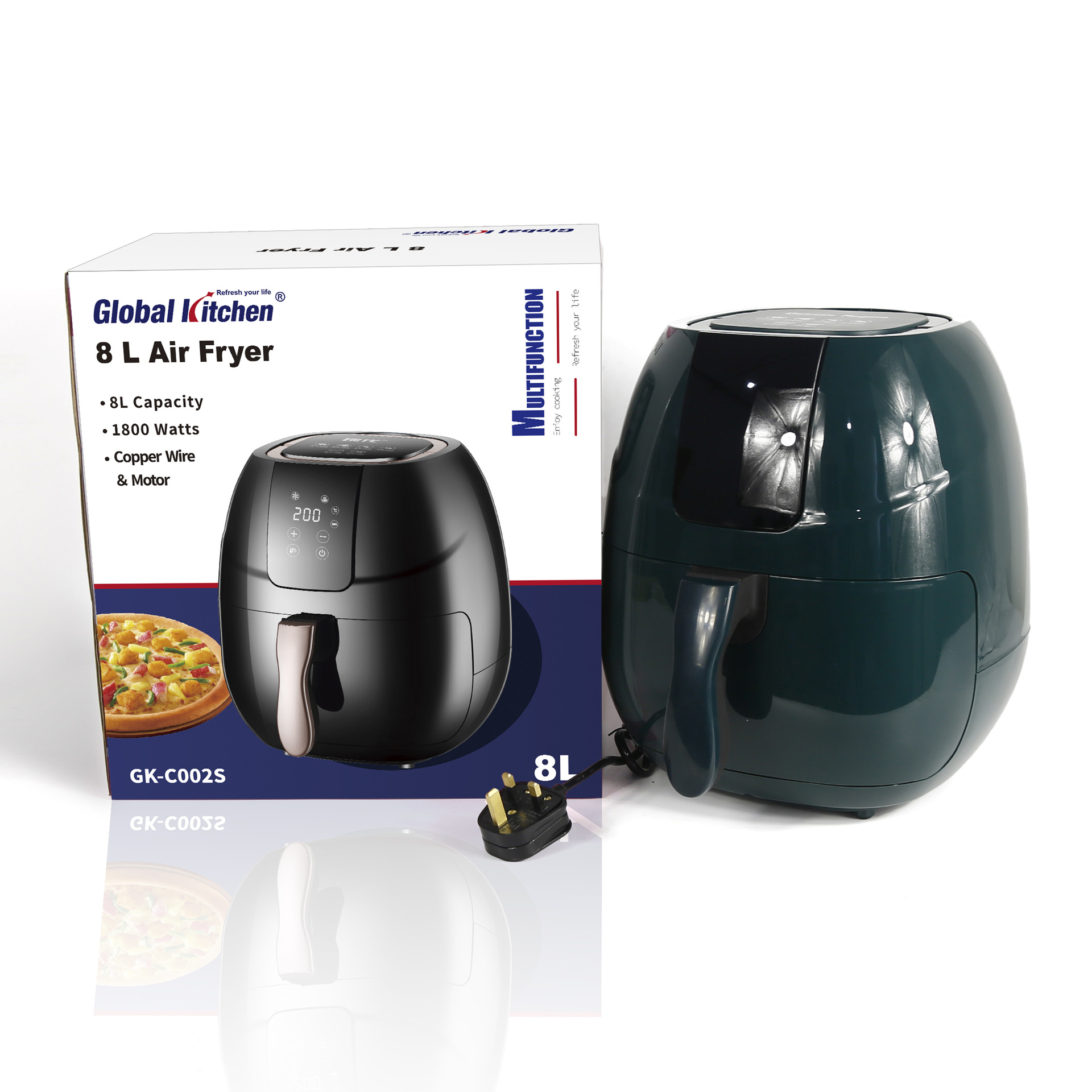 空气炸锅 GK-C002S 4色(智能版)