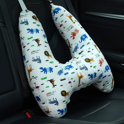 pillow pillow car sleeping — Seat belt shoulder pad - zoo-washableupgrade-linercotton-breathable-5566cm