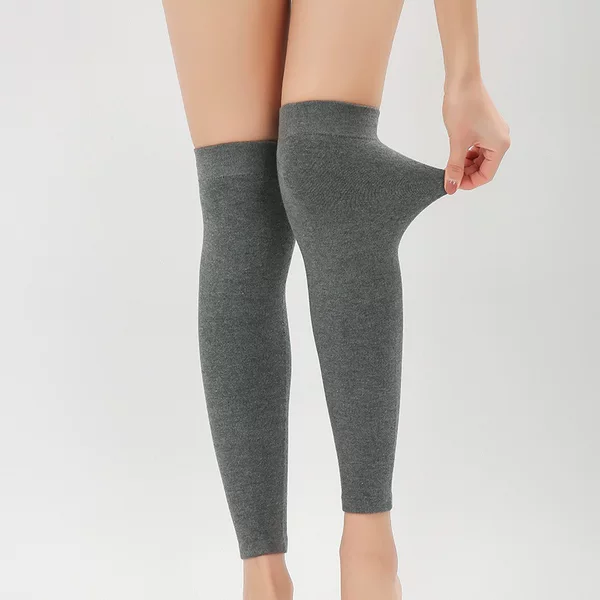 Summer thin extended knee pads for sports, unisex joint sleeves, long leg warmers for air-conditioned rooms, and postpartum warmth