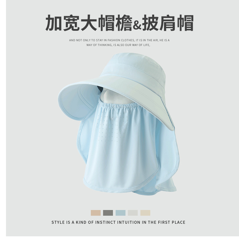 アメリカのレトロなカジュアルなカーキ色の登山帽女性夏の日焼け止め通気シェード漁師帽子釣りキャンプ帽|undefined