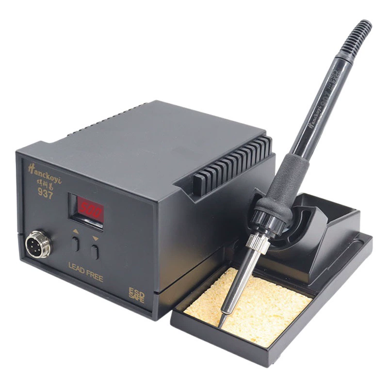 937 промышленная паяльная станция с постоянной температурой 60 Вт Высокая мощность ремонт сварочная паяльная станция Регулируемая температура Антистатическая демонтажная паяльная станция оптом
