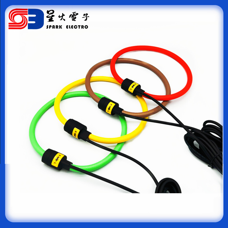 星火RSCT-1000罗氏柔软线圈 洛氏软互感器 输出100mV/KA带BNC接头