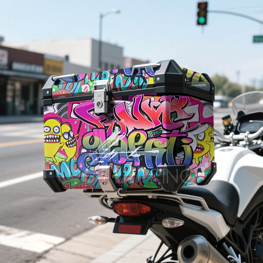 Trendy Graffiti Personalized Hip-Hop Street Dance Car Decoration Stickers Non-Fading Waterproof Clothing Store Wall Stickers Murals