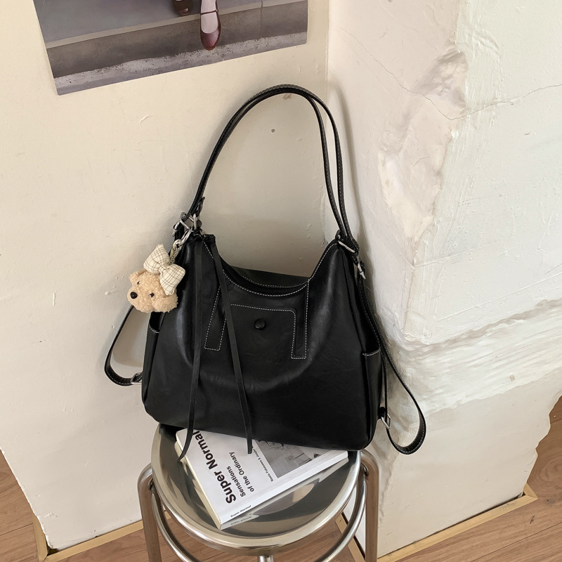 Una bolsa multipropósito de gran capacidad para mujeres 2026 nueva moda simple mochila de hombro de viaje bolsa de ocio