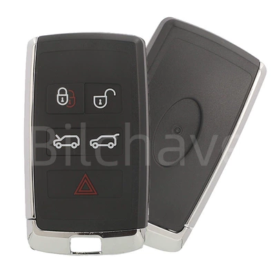 Suitable for 5-button Land Rover, Car Keys - suv-front-cover-button