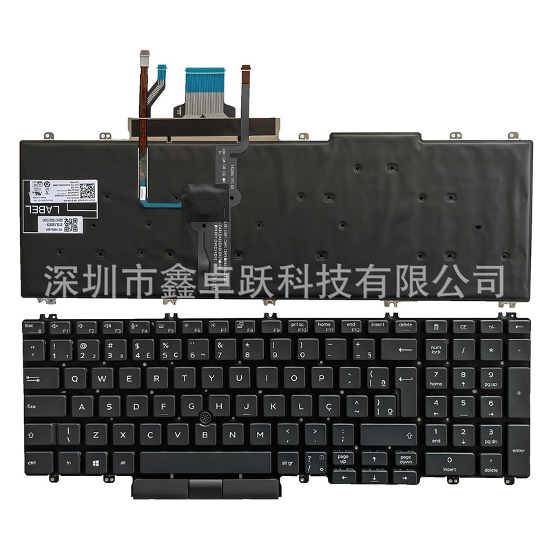 BR applicable to DELL Vostro 15-5501 5502 5590 15-7500 keyboard