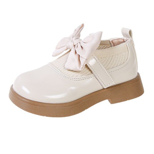 Baby Girl Butterfly Bow Soft Sole Shoes Spring Summer New Fashion Girl Shoes for Toddler and Big Kids Student Shoes