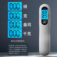 Portable Electronic Handheld Scale Luggage Spring Hook Scale High Precision Travel Bag Scale Fishing Hook Scale