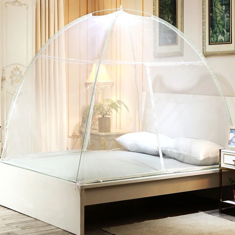 Lit Bébé Moustiquaire Pop-up Tente Baldaquin Avec Bas - Camping Extérieur