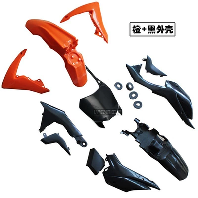 Motosiklet ləvazimatları və aksesuarları, for Honda Crf110 Seat Cushion - orange-black-shell